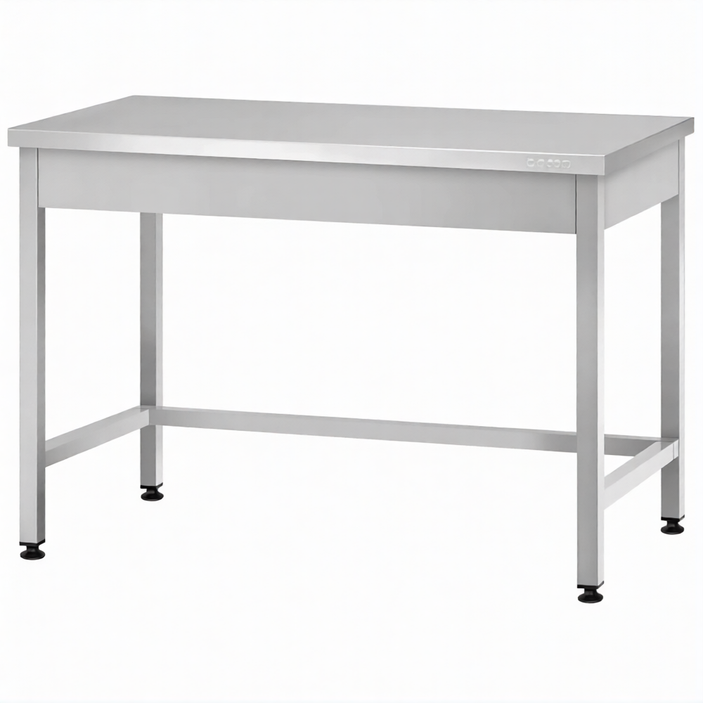 Стол производственный СПРп - 860х1000х700 «Profi Ral» (полка-обвязка)