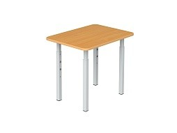 Стол детский 1-местный "бук" регулируемый 1-3 г/р