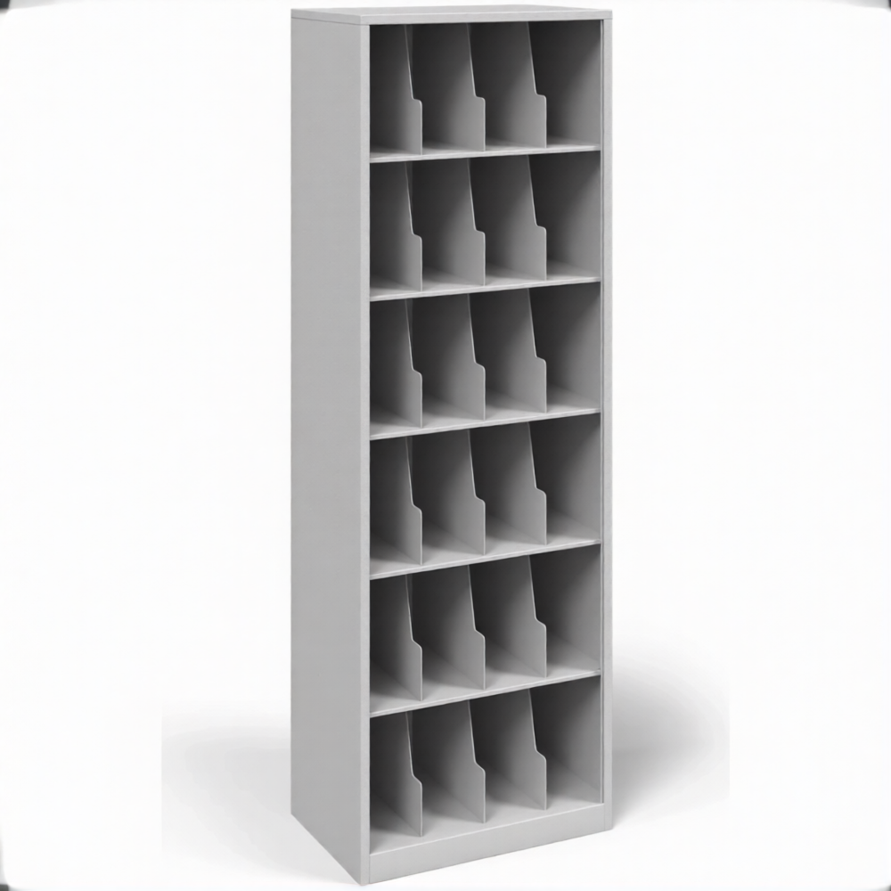 Шкаф для 24 противогазов ХПГ-24-600, без двери (1800x600x400)