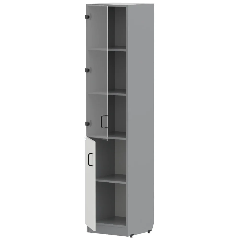 Шкаф-колонка для документов GRAY LITE 1