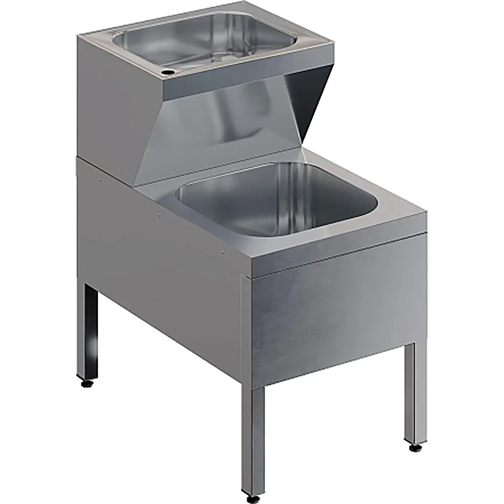 Ванна моечная моповая ВММР-2/7,7 с рукомойником