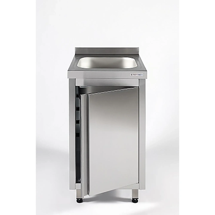 Ванна моечная односекционная цельнотянутая с бортом закрытая ВМЦЗ-1/6/6-Б