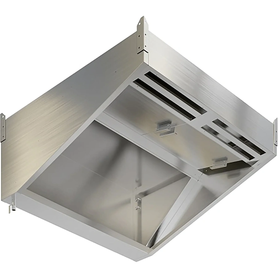 Зонт приточно-вытяжной пристенный ЗПВПУП-18/12 с подсветкой