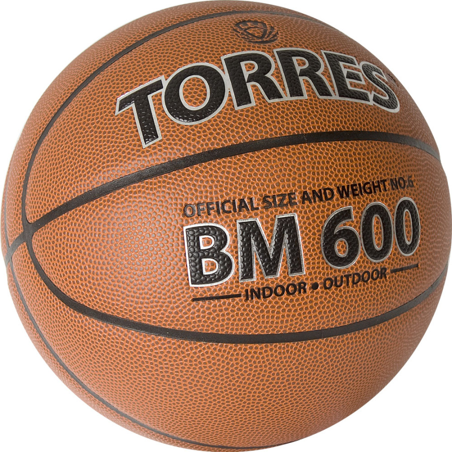 Мяч баскетбольный TORRES BM600, Размер 6