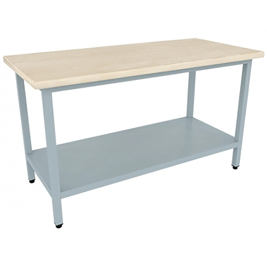 Стол кондитерский СРОк-18/7 1800х700х870 мм. (столешница дерево - бук, каркас окрашенный)