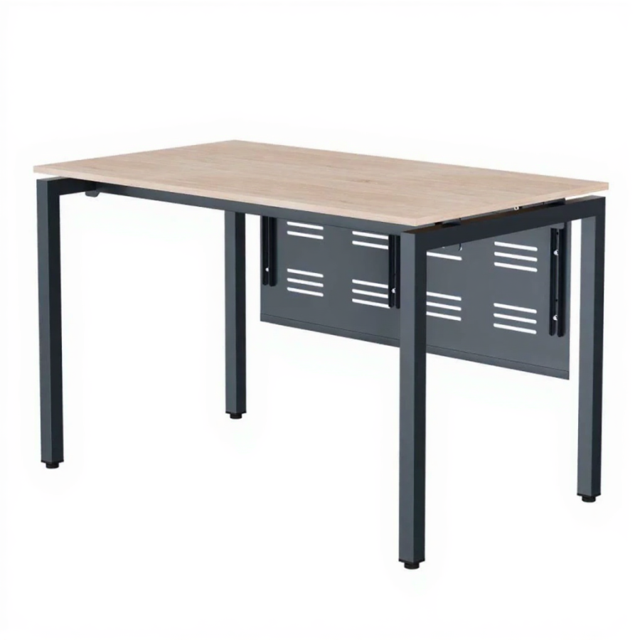 Офисный стол «СМАРТ» подстолье «П» профиль 40x40 столешница 16 мм /лдсп экран